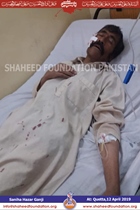 Powerful Blast Rips Through Hazarganji Market Powerful Blast Rips Through Hazarganji Market