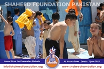 Quetta: Annual Picnic 2015 for Families of Martyrs Quetta: Annual Picnic 2015 for Families of Martyrs
