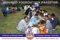 Picnic for the families of Shohada of Rawalpindi and Islamabad 2015 Picnic for the families of Shohada of Rawalpindi and Islamabad 2015