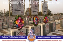 Tribute to Shohada on Eid-ul-Fitr (1438 H) Tribute to Shohada on Eid-ul-Fitr (1438 H)